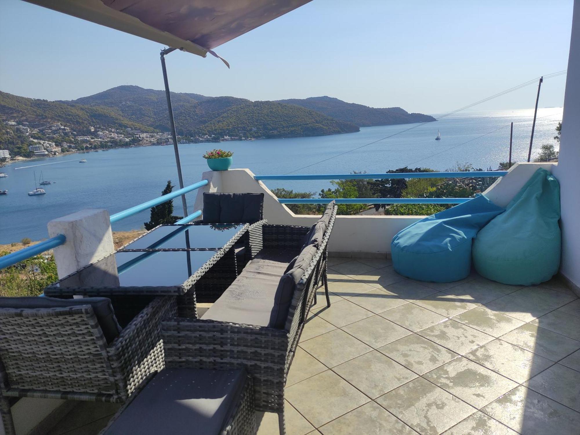 Sunrise View House Villa Poros Town Exterior photo